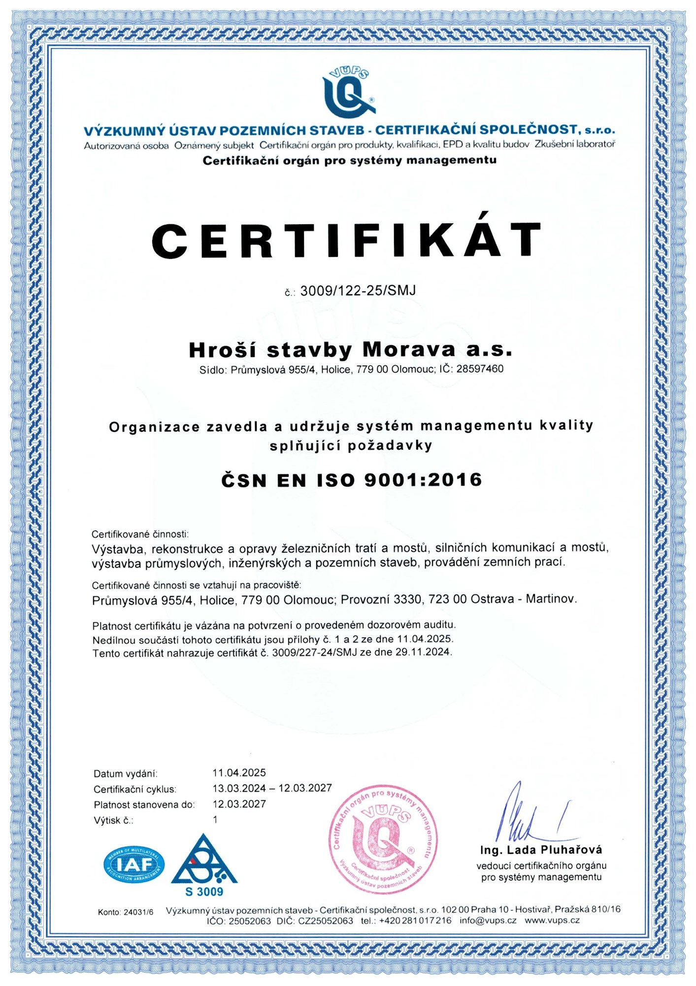 122 25 SMJ Hroší Stavby Morava Stránka 1 Obraz 0001